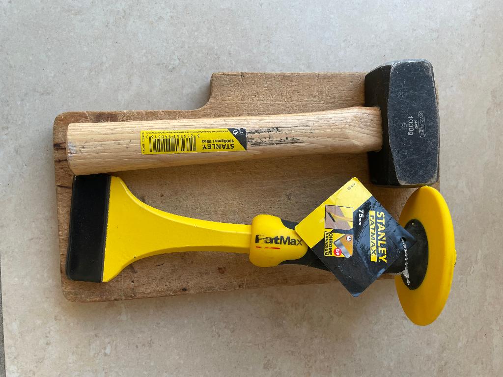 Stanley FatMax 75mm / 1000g set, Ophalen of Verzenden, Zo goed als nieuw