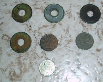 VENTE/ECHANGE Monnaies, jetons, médailles et boutons anciens, Timbres & Monnaies, Pièces & Médailles, Enlèvement