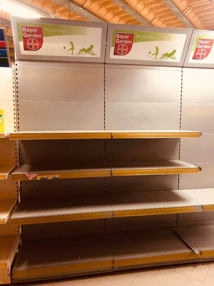 winkelrekken met schabben in zeer goede staat, Zakelijke goederen, Kantoor en Winkelinrichting | Winkel en Inventaris, Ophalen