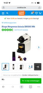 Krups nespresso inissia, Elektronische apparatuur, Koffiezetapparaten, Ophalen of Verzenden, Nieuw