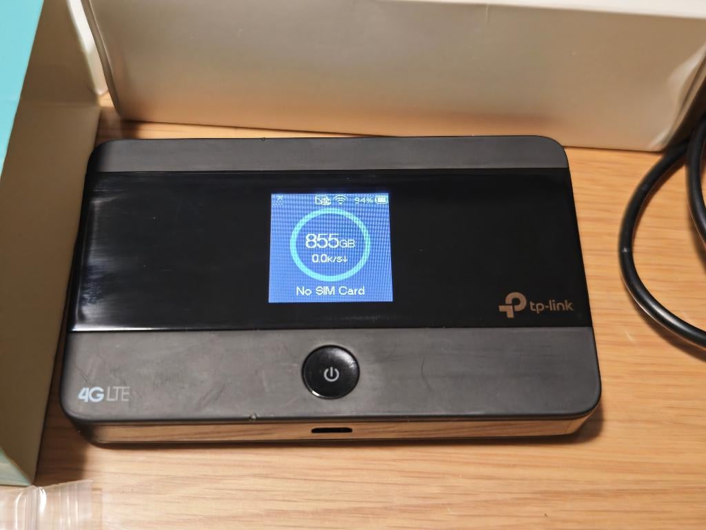 Point d'accès Mi-Fi 4G Top Link M7350 avec écran, Informatique & Logiciels, Routeurs & Modems, Comme neuf, Routeur avec modem