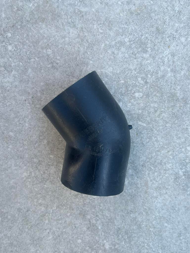 Coude Geberit PE (d56/45), Bricolage & Construction, 40 à 60 mm, Enlèvement, Utilisé, Autres matériaux