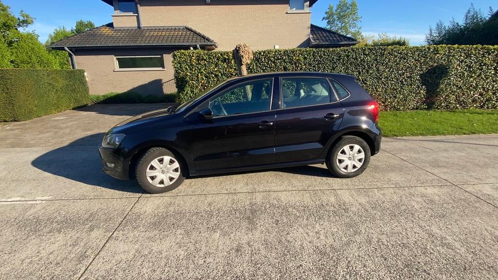 Vw polo 1.2 benzine blanco gekeurd voor verkoop, Auto's, Volkswagen, Voorwielaandrijving, Euro 5, Stof, Zwart
