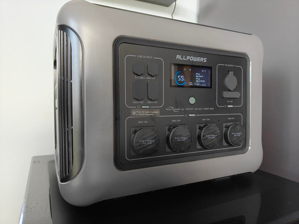 Centrale électrique Allpowers R2500, Enlèvement