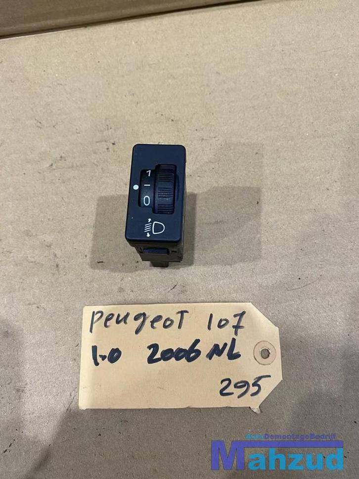 PEUGEOT 107 C1 AYGO Koplamp hoogteverstel schakelaar 2005-20, Auto-onderdelen, Dashboard en Schakelaars, Peugeot, Gebruikt