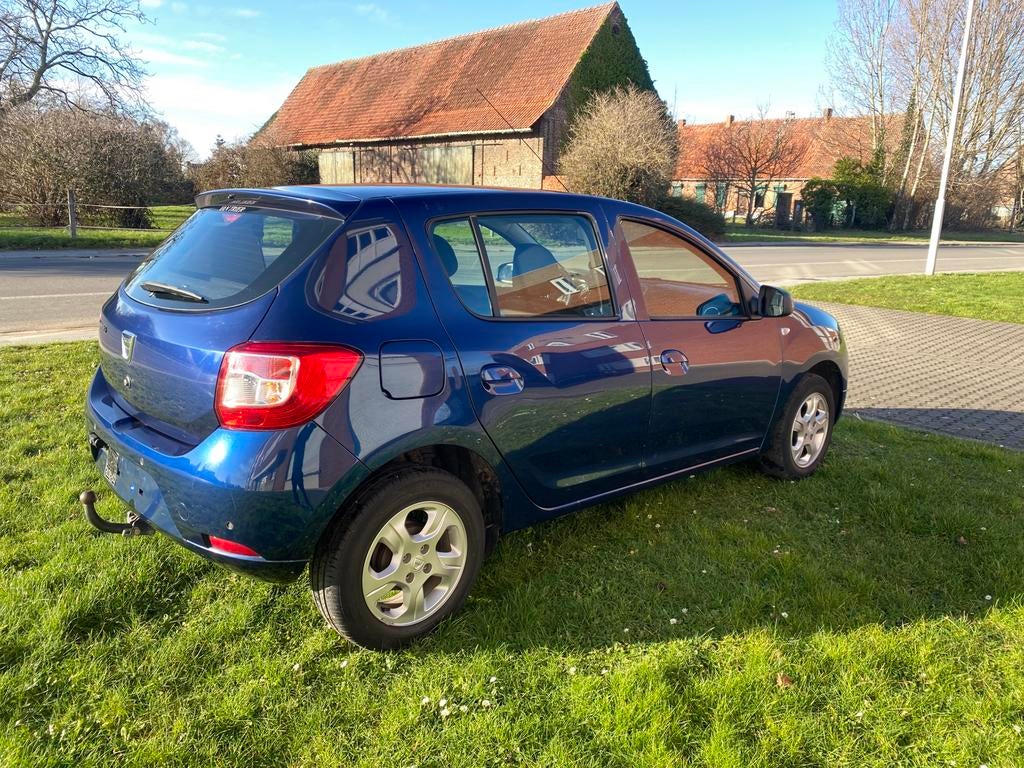 Dacia Sandero 1.2i, Auto's, Blauw, Particulier, Sandero, Parkeersensor