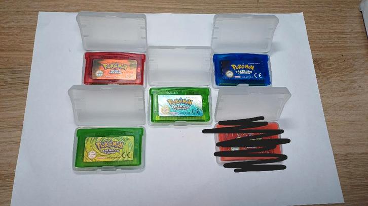 [GBA] Pokémon Games, Games en Spelcomputers, Games | Nintendo Game Boy, Nieuw, Role Playing Game (Rpg), 1 speler, Vanaf 3 jaar
