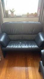 JORI 2 zit donkerblauw 145cm, Ophalen, Gebruikt, Tweepersoons, Leer