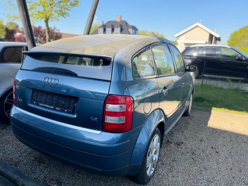 AUDI A2/BENZINE/EURO4, Auto's, Stof, Beige, Blauw, Bedrijf