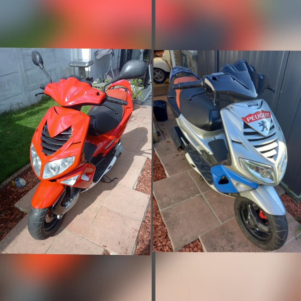 Pièce speedfight 1 et 2, Fietsen en Brommers, Scooters | Peugeot, Ophalen, Tweetakt, Gebruikt, Klasse A (25 km/u)