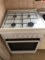Gasfornuis met elektrische oven 60 cm breed, Elektronische apparatuur, Fornuizen, Ophalen, Gebruikt, 60 cm of meer, 4 kookzones