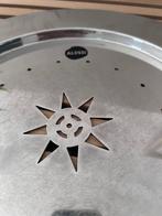 Alessi design serveerschaal Ø40 cm – RVS, Huis en Inrichting, Ophalen, Overige materialen, Gebruikt, Schaal