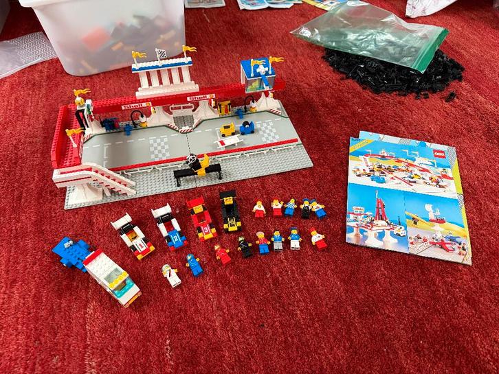 Lego 6395 Victory Lap Raceway, Kinderen en Baby's, Speelgoed | Duplo en Lego, Gebruikt, Lego, Complete set, Ophalen