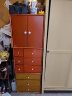 6 meubles tiroirs casiers bois Macif, Maison & Meubles, Enlèvement