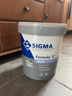 Sigma Coatings Formula 12 matte verf 20 kg, Ophalen, Nieuw, Wit, Verf