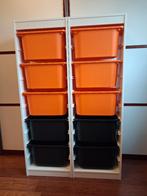 Trofast kasten(2) Ikea met bakken, 105 cm ou plus, Comme neuf, Enlèvement, Moins de 75 cm