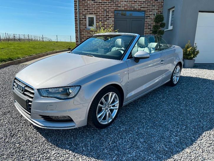 AUDI _ A3  S-LINE _ CABRIOLET _ 180pk _ CAR-PASS _ 103.000km, Auto's, Audi, Particulier, A3, ABS, Adaptive Cruise Control, Airbags