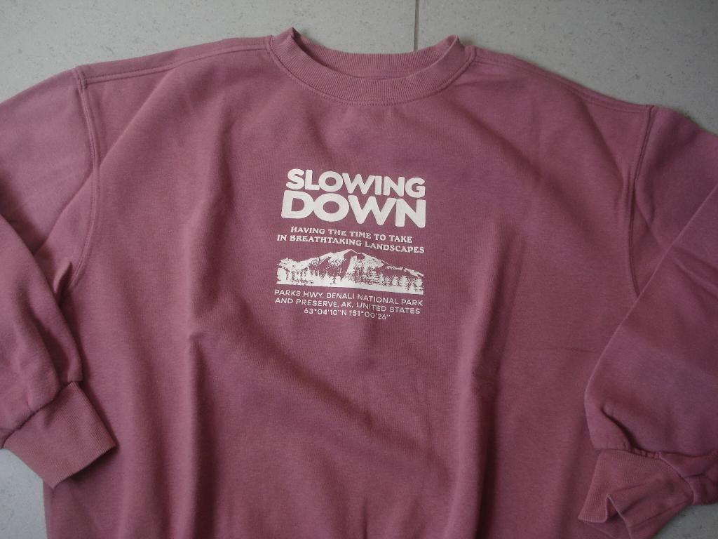 Lefties sweater, meisjes/dames. mt S, Enlèvement ou Envoi, Porté, Taille 36 (S), Rose