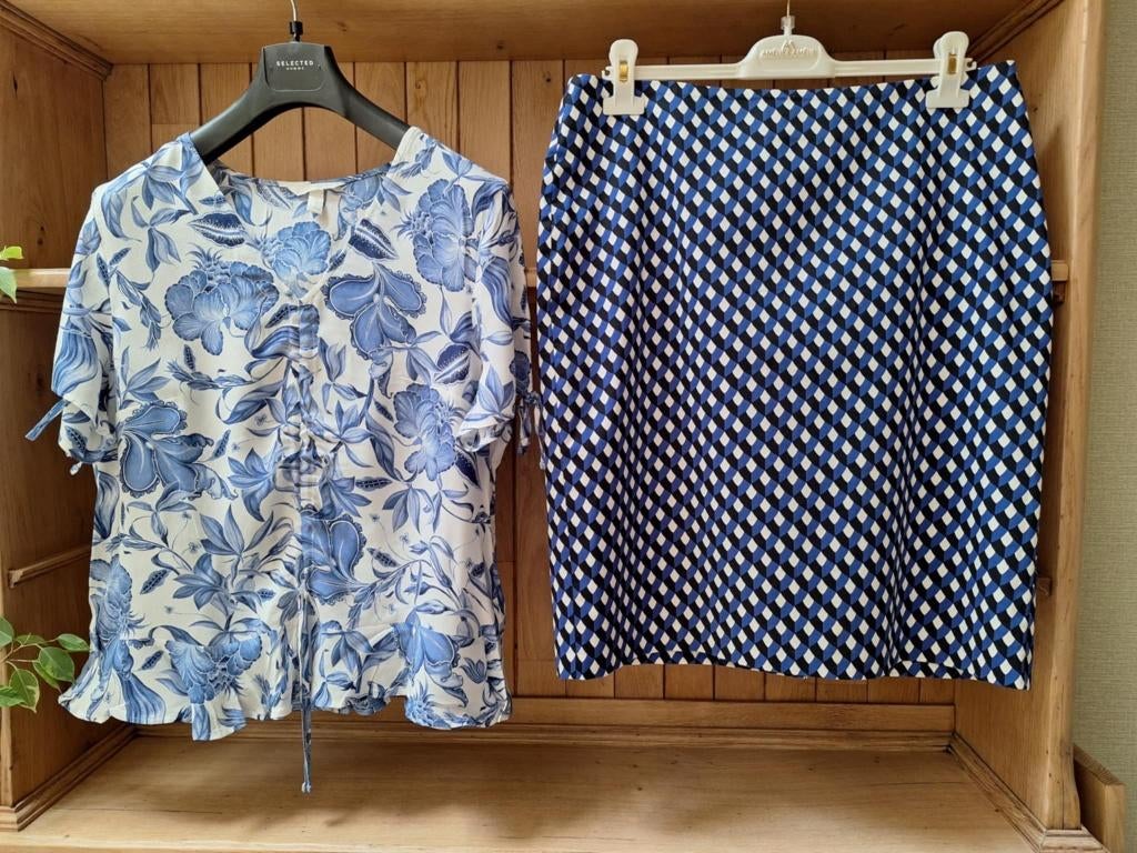 Set Mooie dameskledij, Nieuwe rok + blouse Maat 42, Kleding | Dames, Ophalen of Verzenden, Maat 42/44 (L)