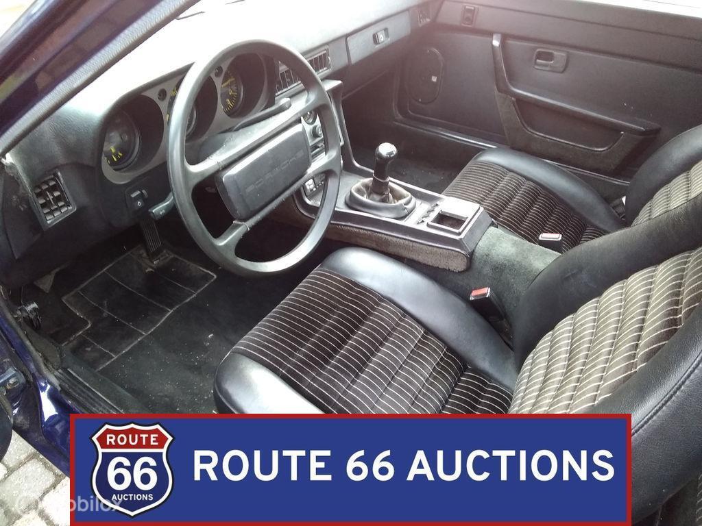 Porsche 944 | 1987 | Route 66 Auctions, Zwart, Bedrijf, Overige carrosserie, Porsche