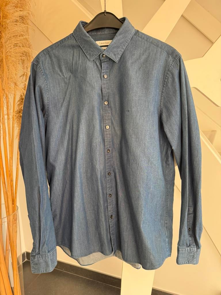 Calvin Klein herenhemd, Kleding | Heren, Overhemden, Ophalen of Verzenden, Zo goed als nieuw
