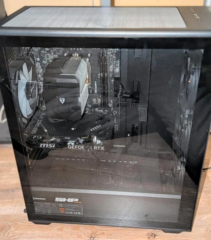 Gaming PC - RTX 4060 - AMD Ryzen 5 7600X - 16GB RAM, Computers en Software, Desktop Pc's, Zo goed als nieuw, 4 Ghz of meer, SSD
