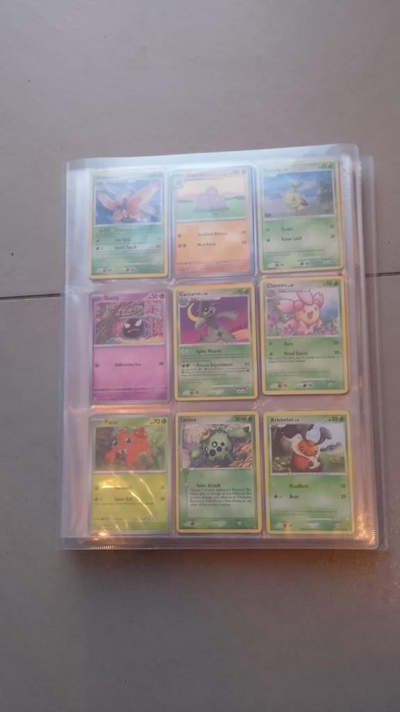boek kaft Pokemon 432 mix kaarten, Enlèvement ou Envoi, Utilisé