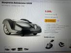 husqvarna automower 430X 08/2023 1725 werkuren, Tuin en Terras, Ophalen, Bestuurbaar via app, Zo goed als nieuw, Meer dan 25 cm
