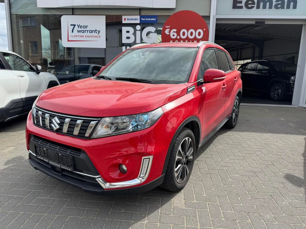 Suzuki Vitara Automaat 4x4 full option 1400 Turbo 140 pk, Auto's, Suzuki, Automaat, Euro 6, 4 cilinders, Bedrijf