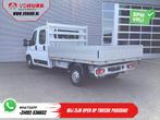 Opel Movano 2.2 140 pk DC Dubbel Cabine Open Laadbak/ 7 Pers, Auto's, Bestelwagens en Lichte vracht, Wit, Bedrijf, Electronic Stability Program (ESP)