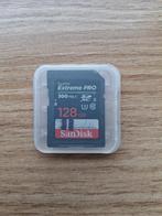 Sandisk Extreme Pro SDXC 128 Gb 300MB/s, Gebruikt, SDXC, Fotocamera, 128 GB