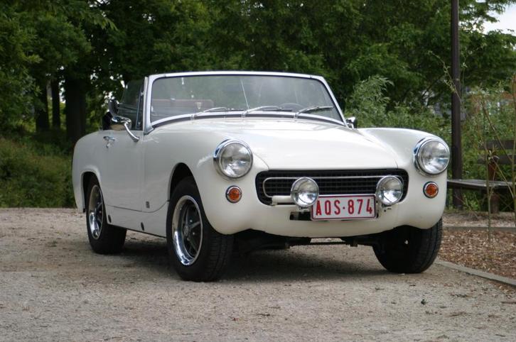 MG Midget oldtimer 1975, Auto's, Oldtimers, Particulier, MG, Benzine, Cabriolet, 2 deurs, Handgeschakeld, Overige kleuren, Zwart