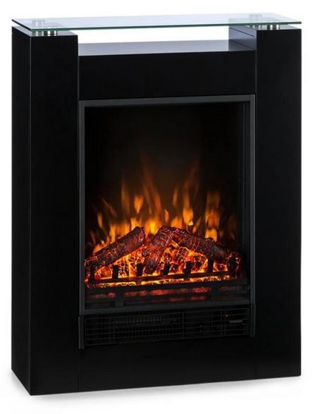 Elektrische haard met realistische vlammenillusie, Huis en Inrichting, Kachels, Nieuw, Vrijstaand, Elektrisch, Ophalen