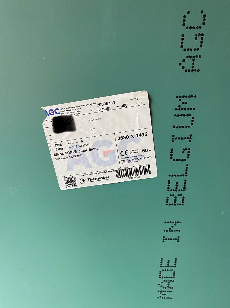 Miroir, Maison & Meubles, Neuf, 125 cm ou plus, Rectangulaire, 150 à 200 cm