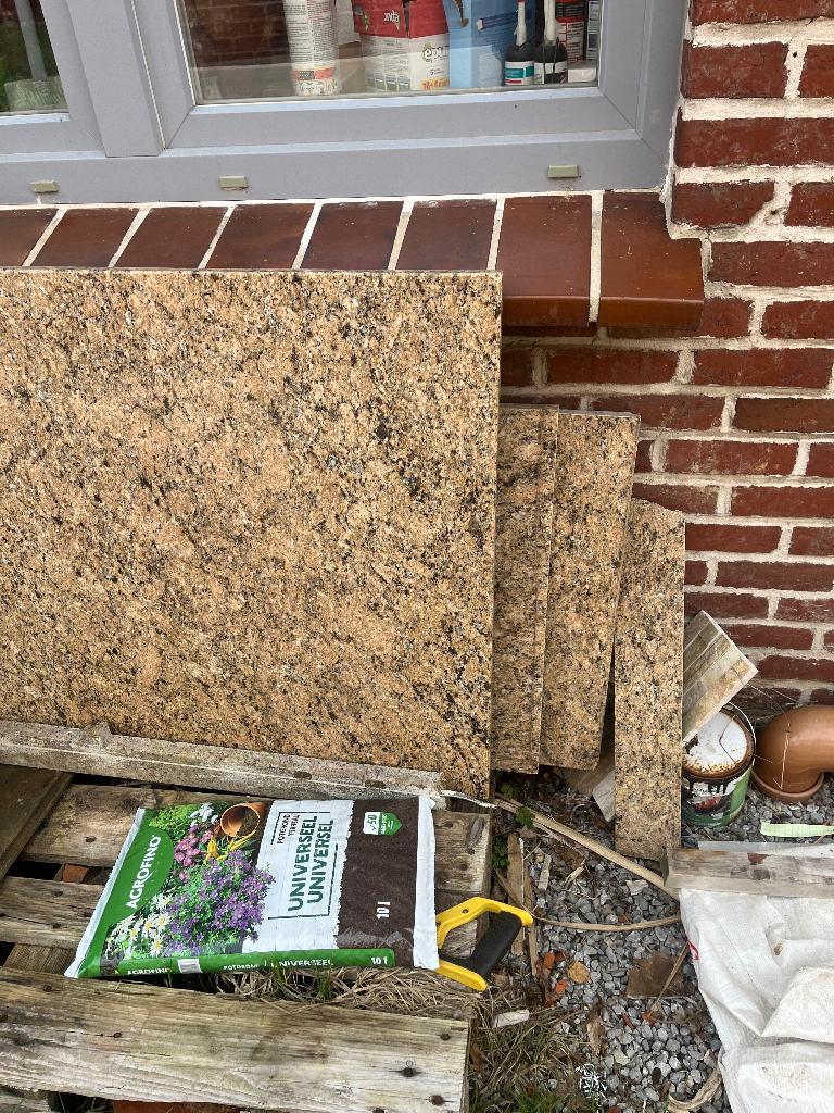 Marbre, Marbre, 60 cm ou plus, Comme neuf, Enlèvement