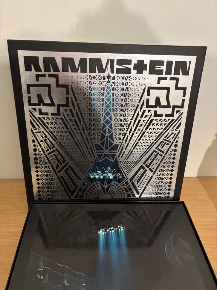 LP - Rammstein - Live in Paris (box), Cd's en Dvd's, Vinyl | Hardrock en Metal, Nieuw in verpakking, Ophalen of Verzenden