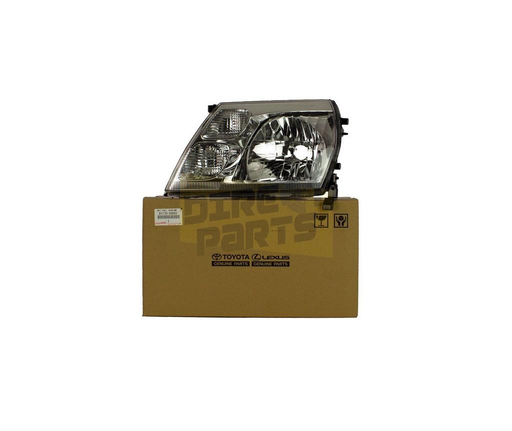 Toyota Hi-Ace koplamp Links (3/10-) Origineel!  8117026501, Neuf, -, -, Toyota