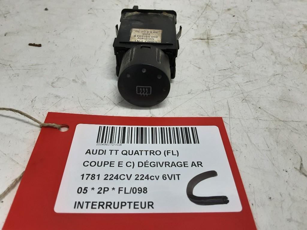 COMMUTATEUR Audi TT (8N3) (01-1998/10-2006) (8N0941503B), Autos : Pièces & Accessoires, Mevr. I. Hauben, Audi, Utilisé, Rue de l'Espoir 34 34
4030  GRIVEGNÉE, BE