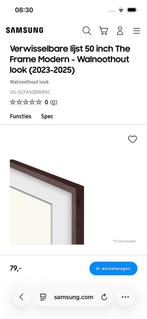 Kader walnoot voor Samsung The Frame 50 inch (Nieuw!), Ophalen, Nieuw