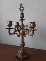 Antieke kandelaar, Antiek en Kunst, Ophalen, Koper of Brons