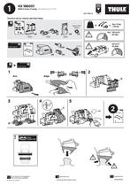 Thule kit 186001 Neuf, Auto diversen, Dakdragers, Ophalen of Verzenden, Nieuw