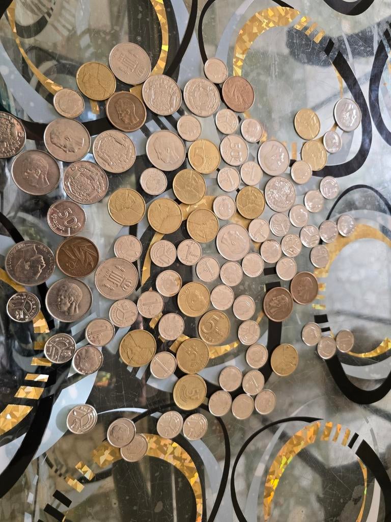 Ancienne pieces de monnaies, Enlèvement, Monnaie