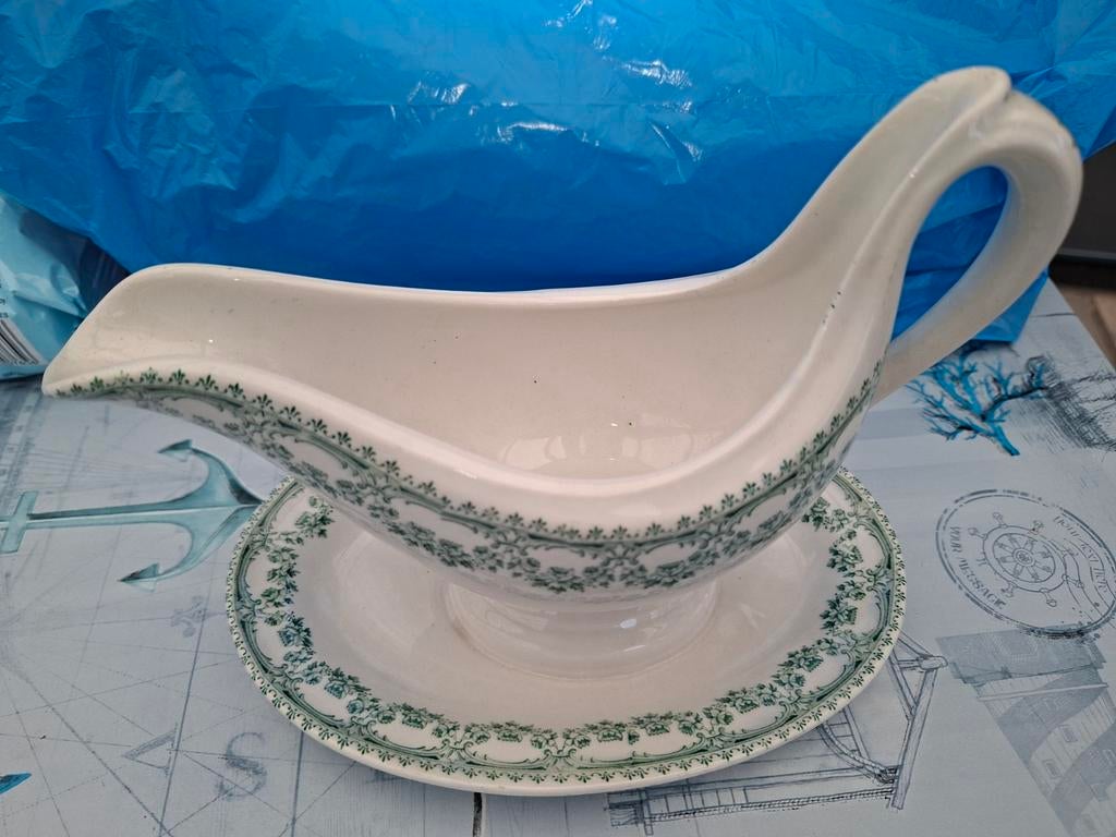 Saucière Boch,  modèle Carlotta, Enlèvement