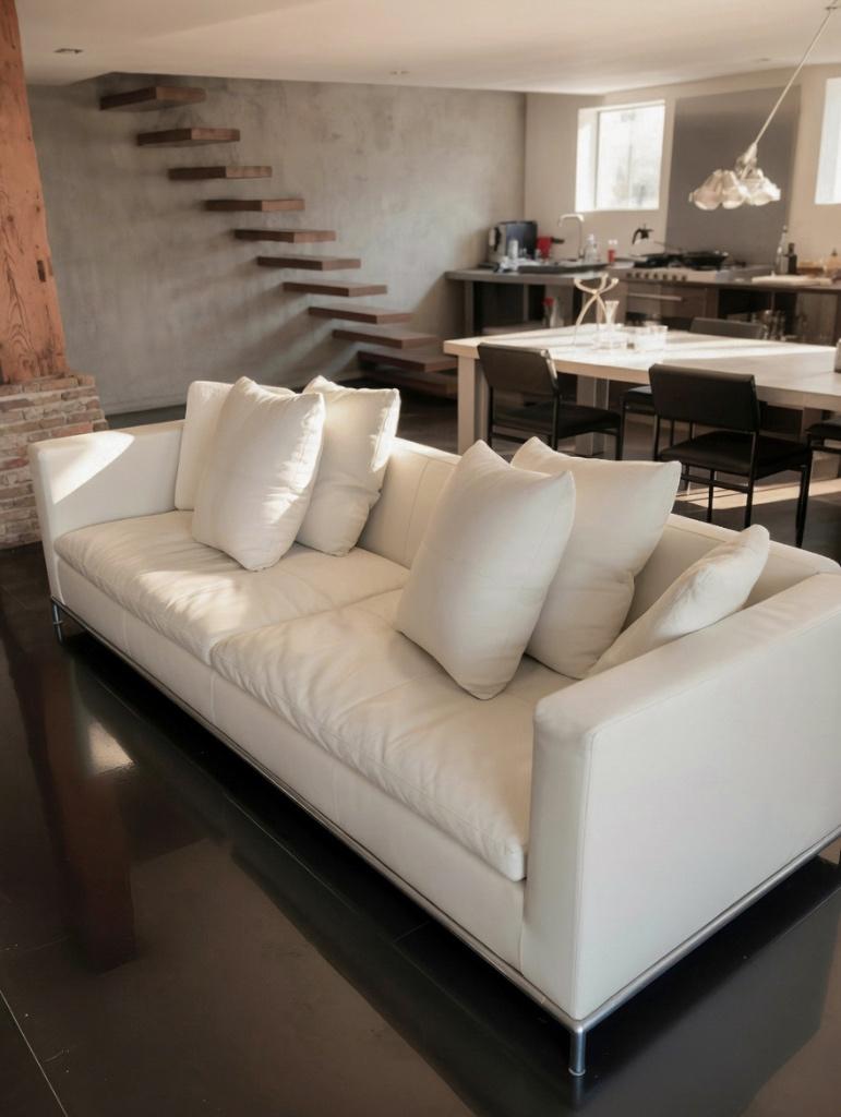 B&B Italia Bank model George by Antonio Citterio zgan, Ophalen, 75 tot 100 cm, Zo goed als nieuw, Rechte bank