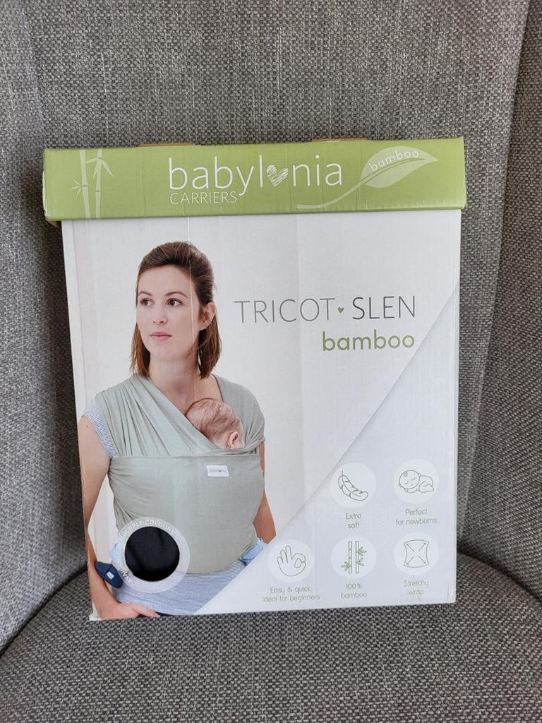 Babylonia draagdoek Tricot Slen bamboo, Kinderen en Baby's, Ophalen, Draagdoek