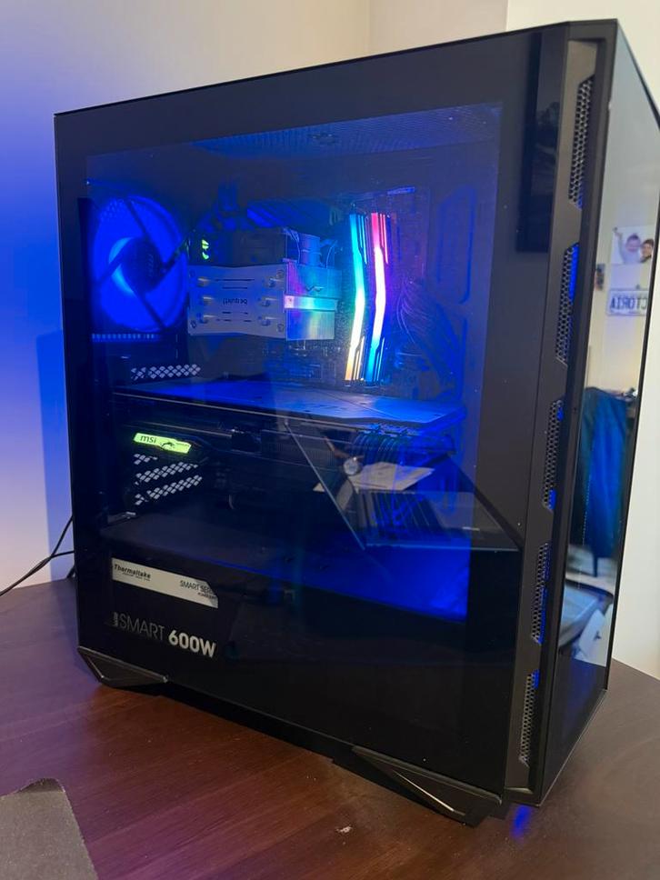 Gaming PC RX5700XT 32GB RGB 240FPS Fortnite, Informatique & Logiciels, Ordinateurs de bureau, Utilisé, SSD, 32 GB, Gaming, Enlèvement