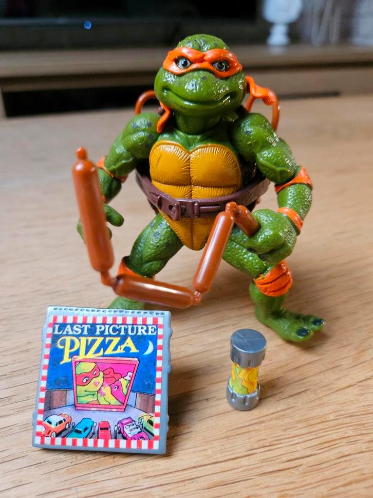 Ninja Turtles Ninja Turtles filmster Michelangelo (1992), Verzamelen, Poppetjes en Figuurtjes, Ophalen of Verzenden