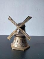 brocante oude handbel windmolen molen metaal, Enlèvement ou Envoi