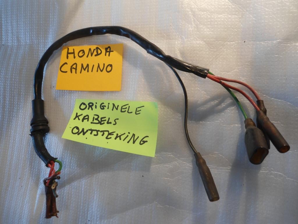 Honda camino : originele kabels uit de ontsteking, Ophalen, Zo goed als nieuw, Blok, Honda Camino