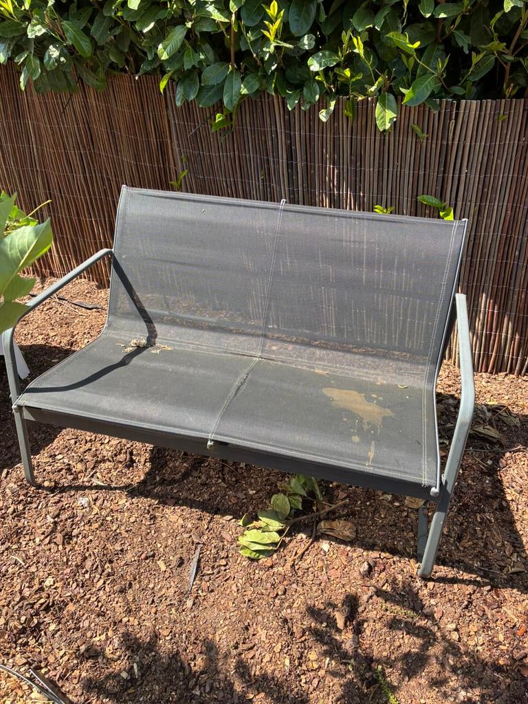 2 persoons bank (zie foto’s), Ophalen, Zo goed als nieuw